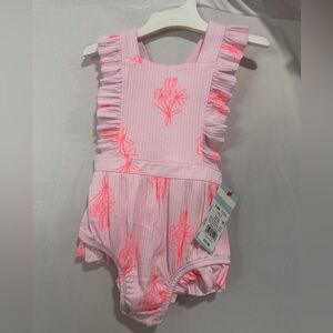 Cat & Jack Pink Floral Bodysuit